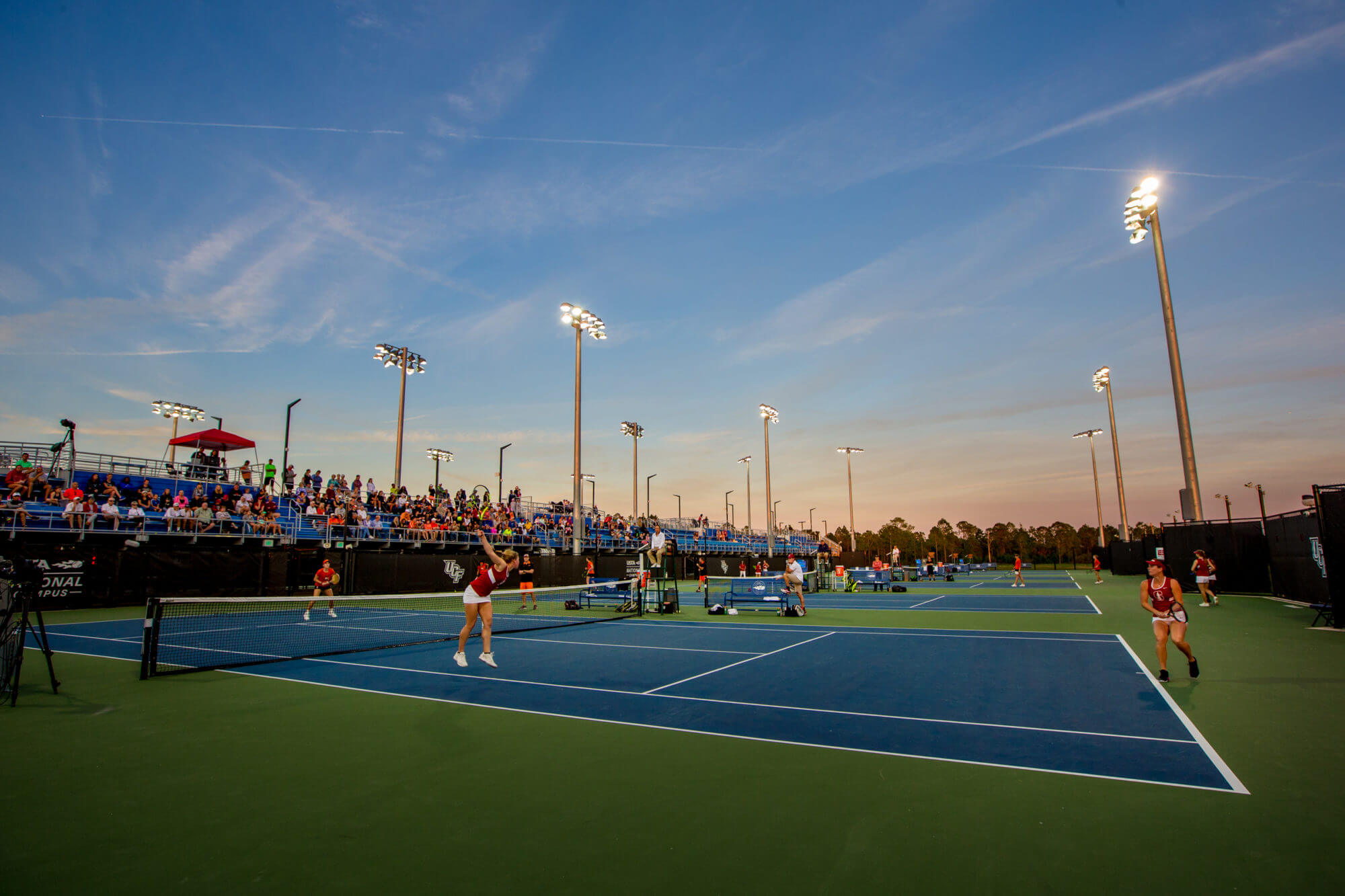 Tenis Match USTA National Campus