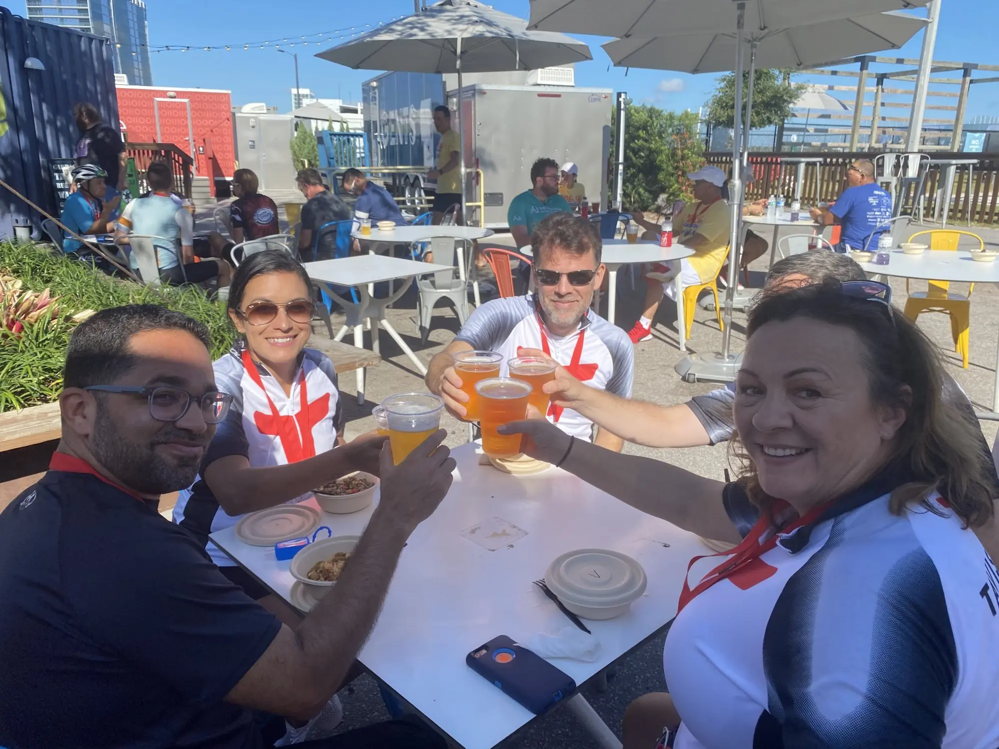 People Enjoying a Drink