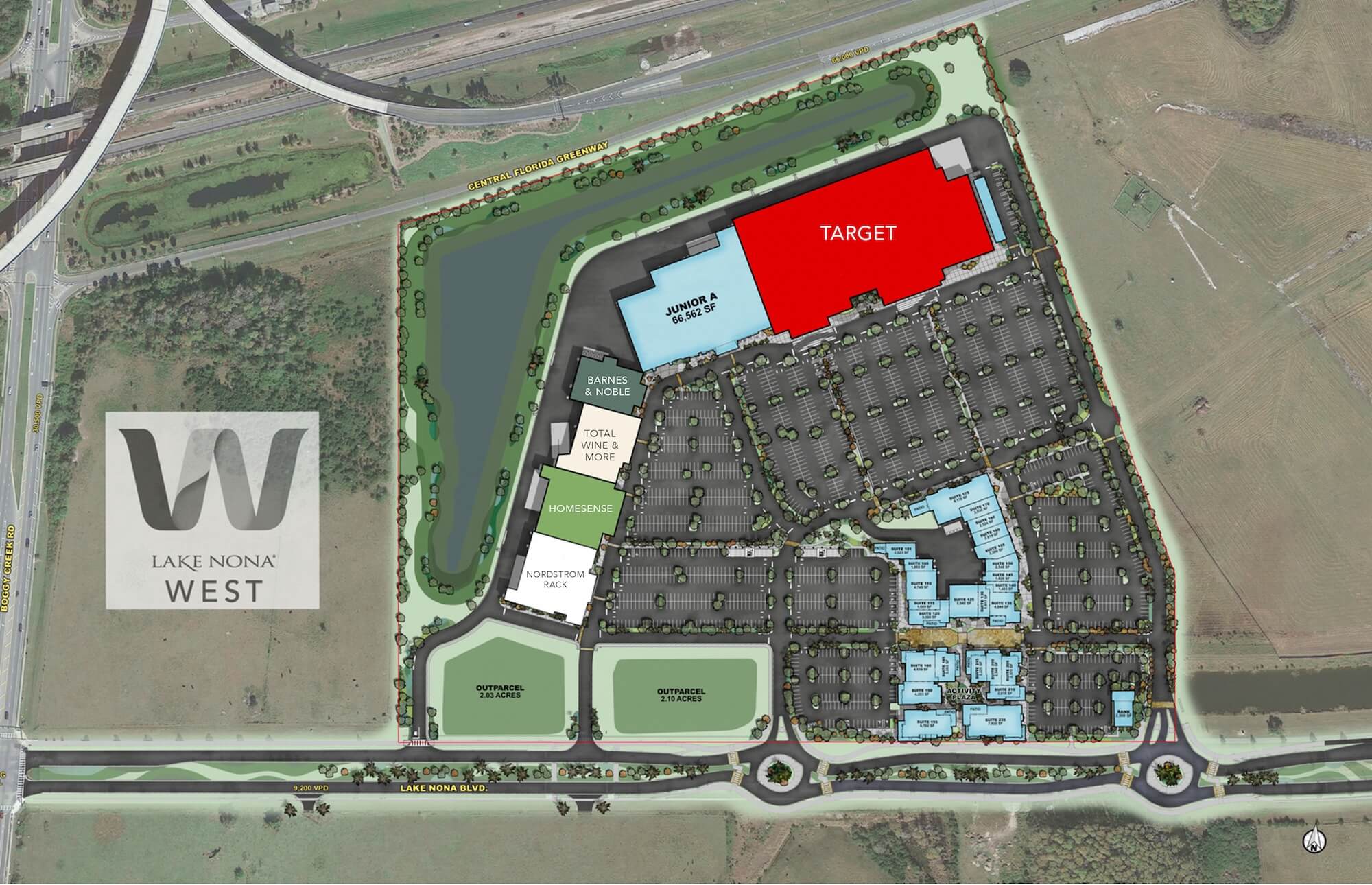 Lake Nona West SiteMap