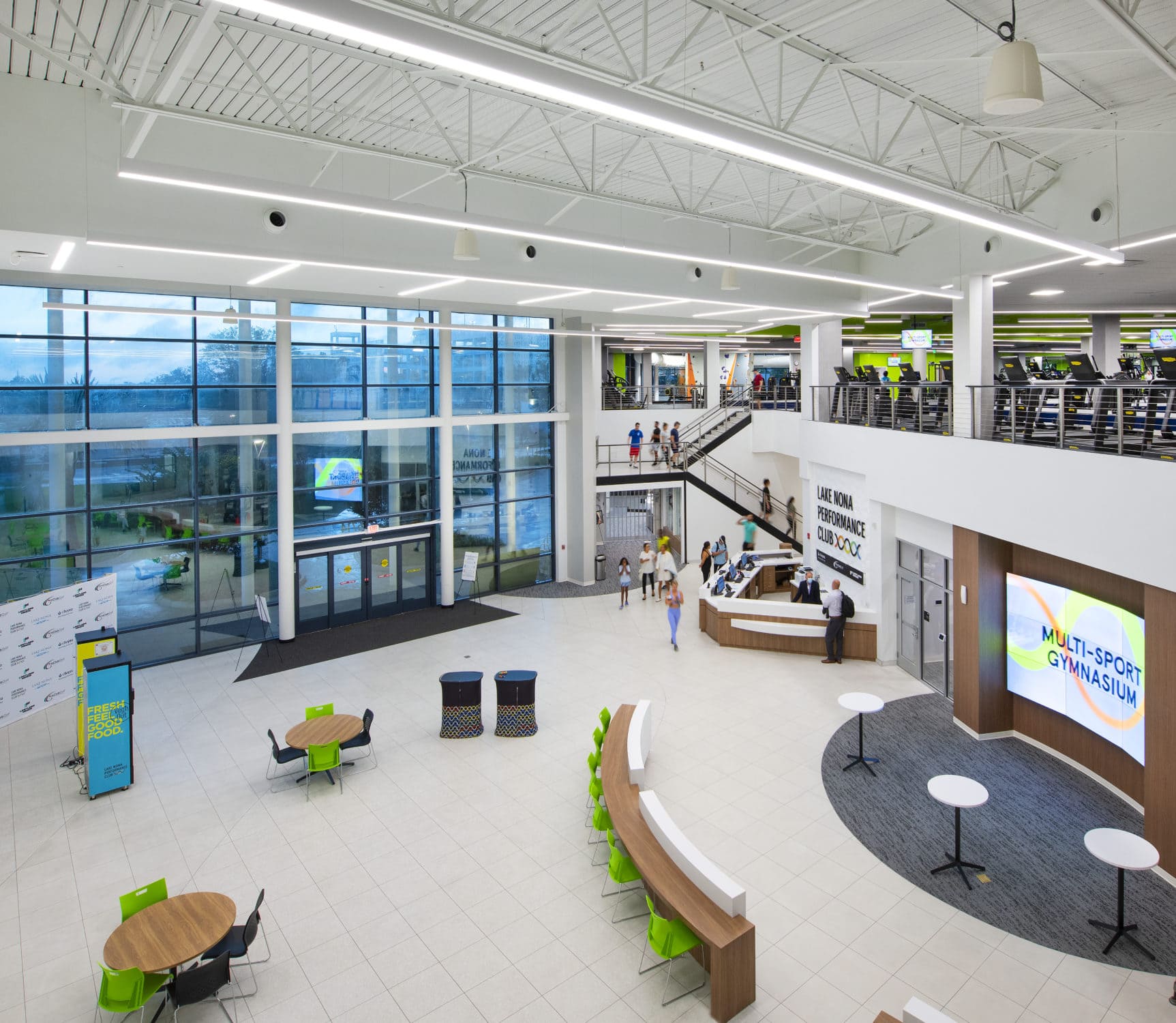Lake Nona Performance Club Lobby