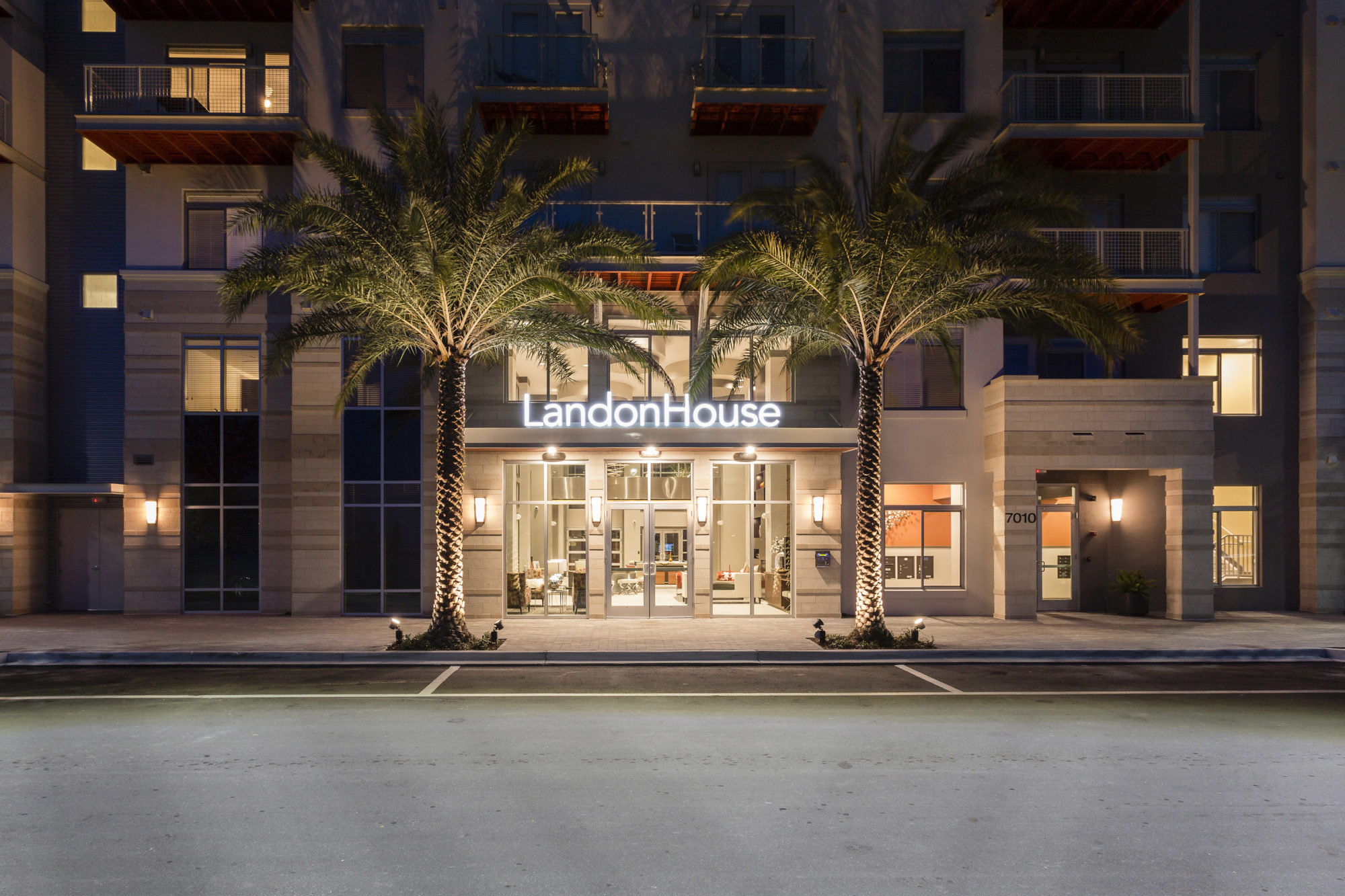 Landon House Twilight