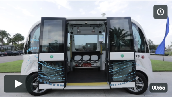 Video: Lake Nona Launches Autonomous Shuttles