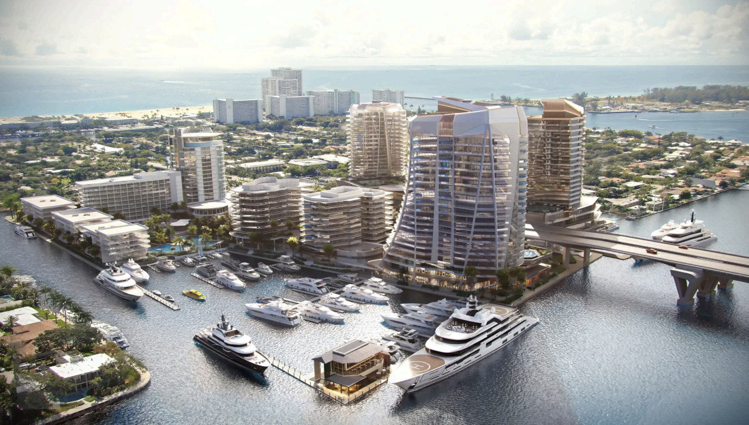 Next up for Pier Sixty-Six: Four new luxury condo towers and more dining, shops
